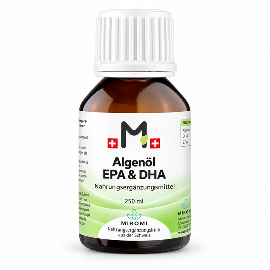 Olio di alghe EPA e DHA – immagine del prodotto MIROMI, 250 ml