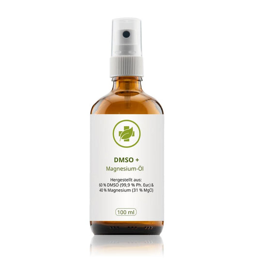 DMSO magnesio 60-40, 100 ml: flacone spray marrone.