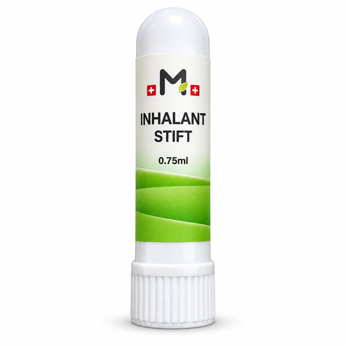 MIROMI INHALANT Stift 0,75 ml – Originalprodukt allein auf weissem Hintergrund