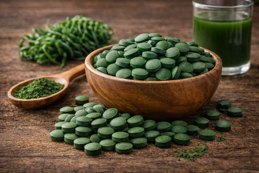 Bio Spirulina Presslinge