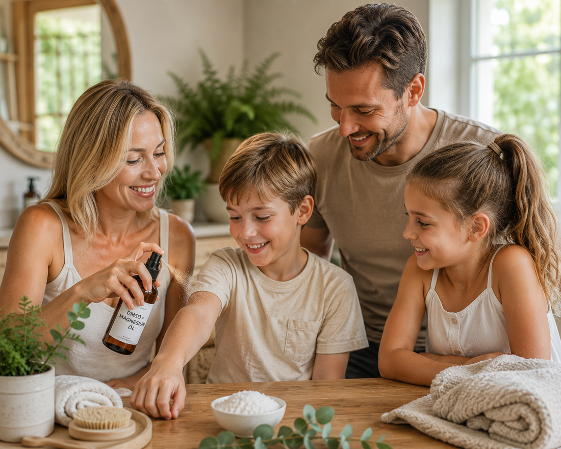 DMSO + Magnesium Öl: Anwendung, Eigenschaften und Wissenswertes