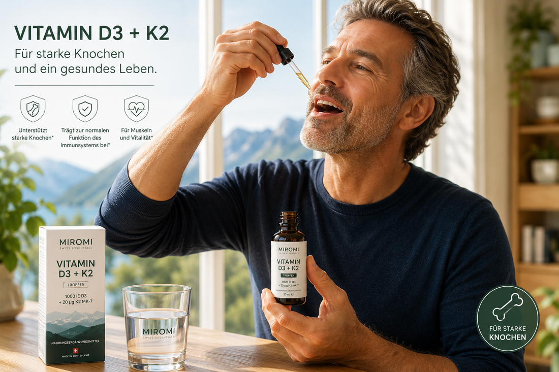 Vitamin D3 und K2 – Was ist wissenschaftlich belegt ?