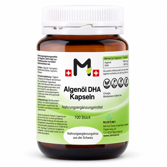 Capsule di olio di alghe DHA – immagine del prodotto MIROMI, 100 pezzi