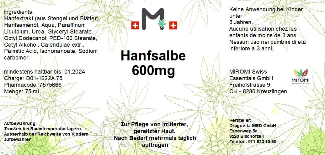 Natursalbe  |  MIROMI - Swiss Essentials GmbH