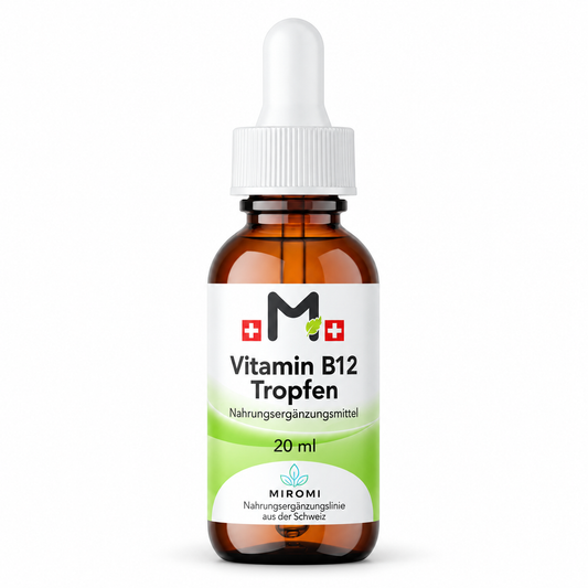 Gocce di vitamina B12 – immagine del prodotto MIROMI, 20 ml