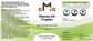 MIROMI vitamina D3, 20 ml: etichetta con informazioni sul prodotto.