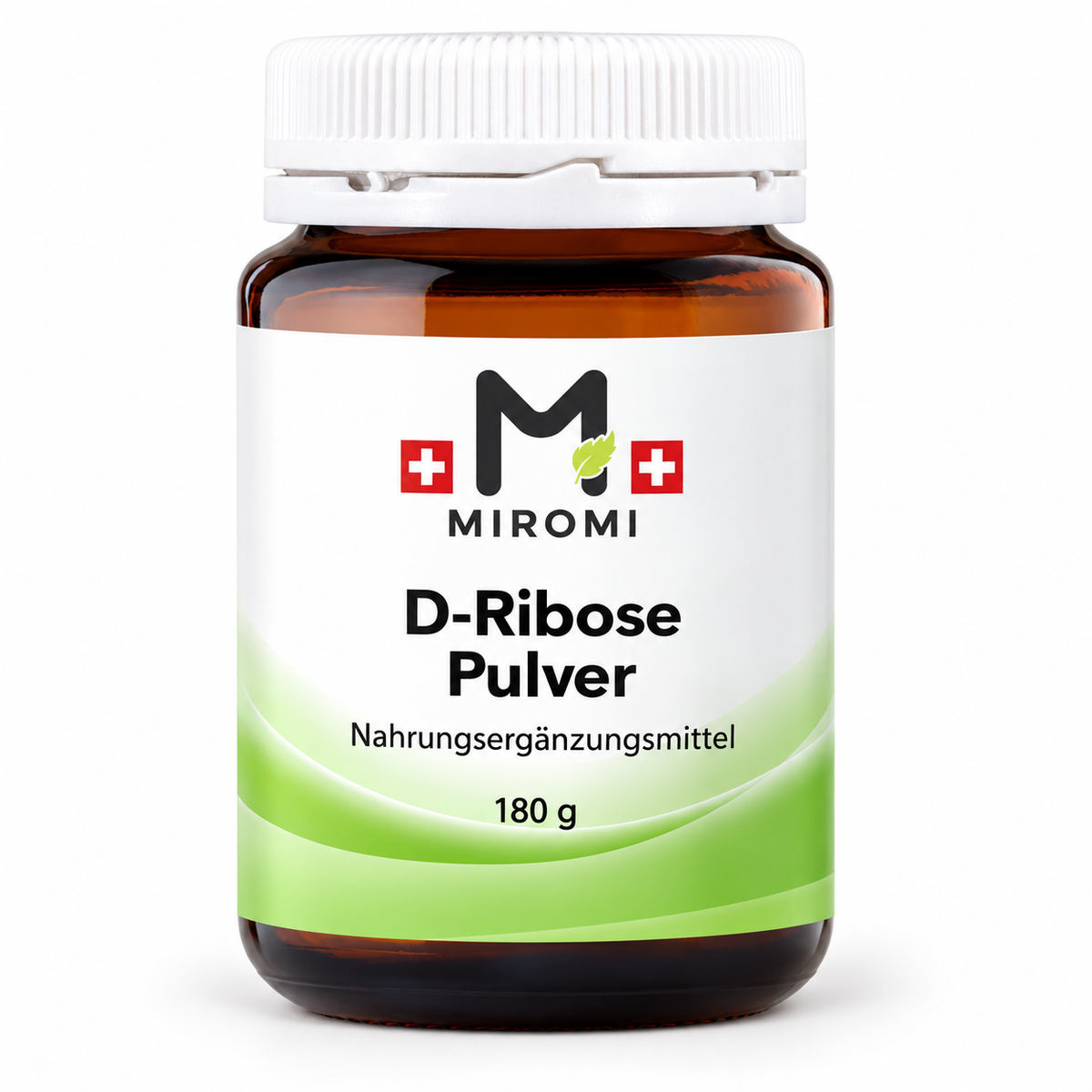 D-Ribose Pulver – MIROMI Produktbild, 180 g