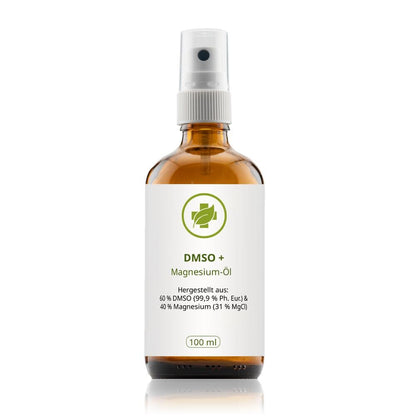 DMSO Magnesium 60-40, 100 ml: braune Sprühflasche.