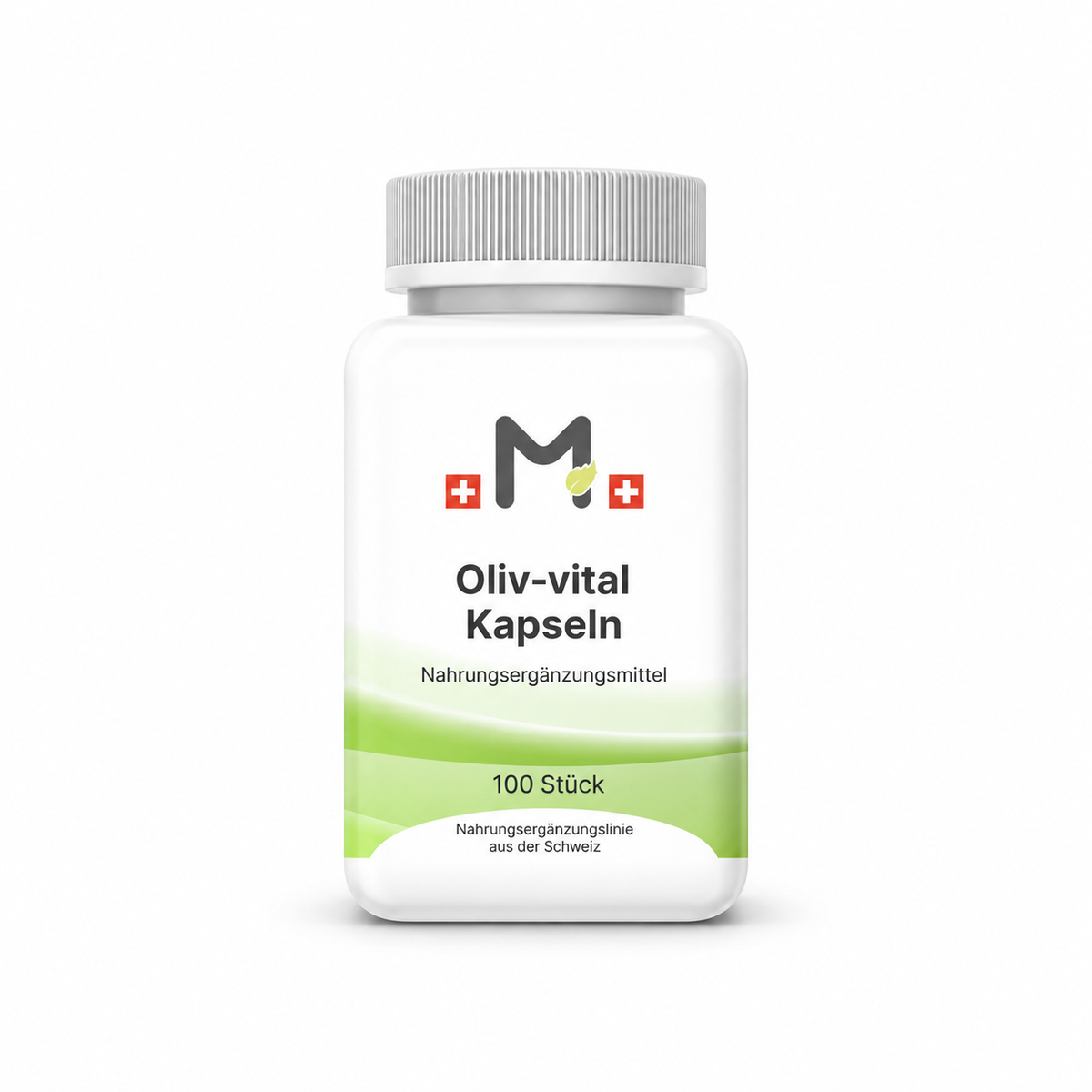 Oliven Vital Kapseln – Produktverpackung auf weissem Hintergrund