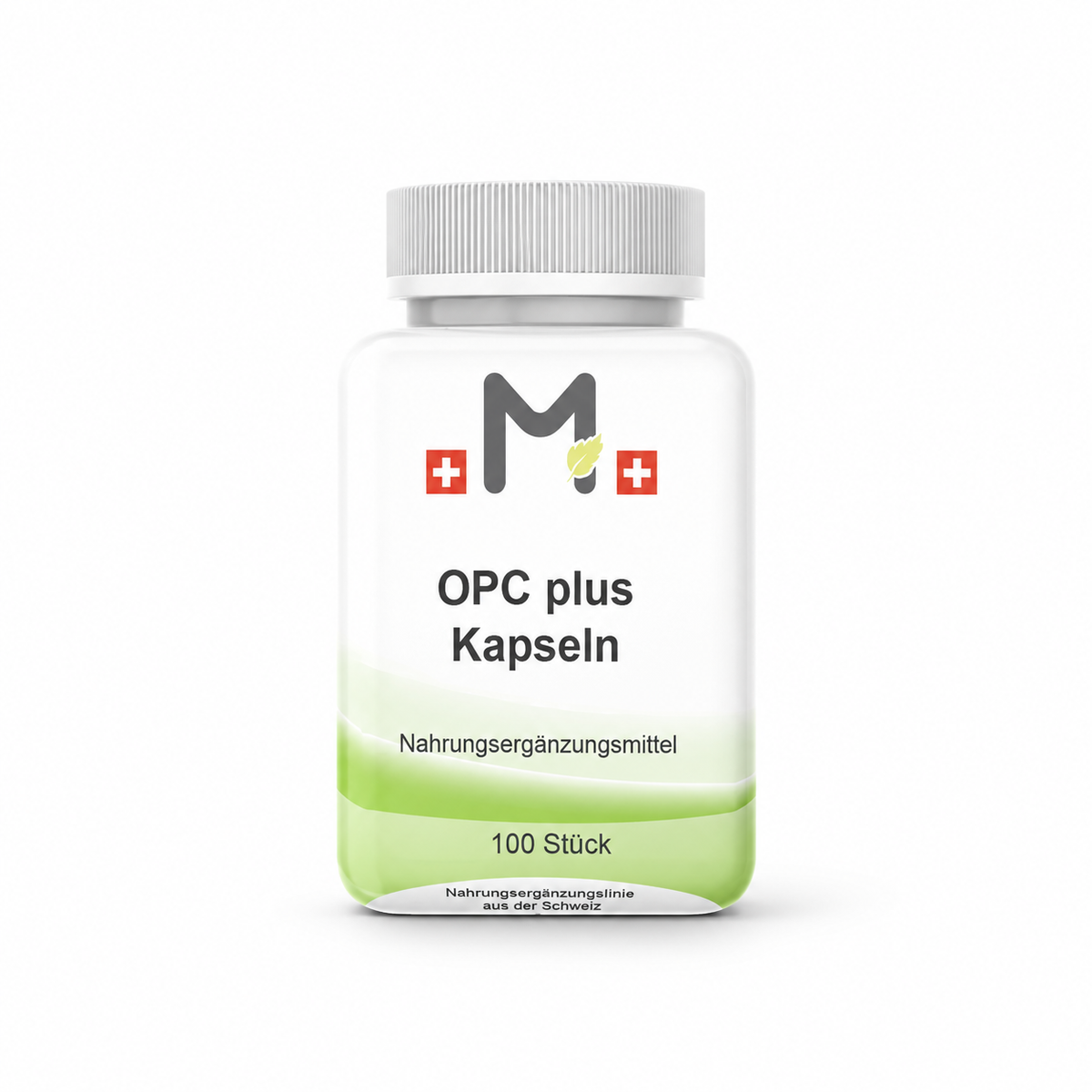 MIROMI OPC plus Kapseln, 100 Stück: geschlossene Produktdose auf weissem Hintergrund.