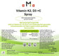  Vitamin K2 D3 C Spray  |  MIROMI - Swiss Essentials GmbH
