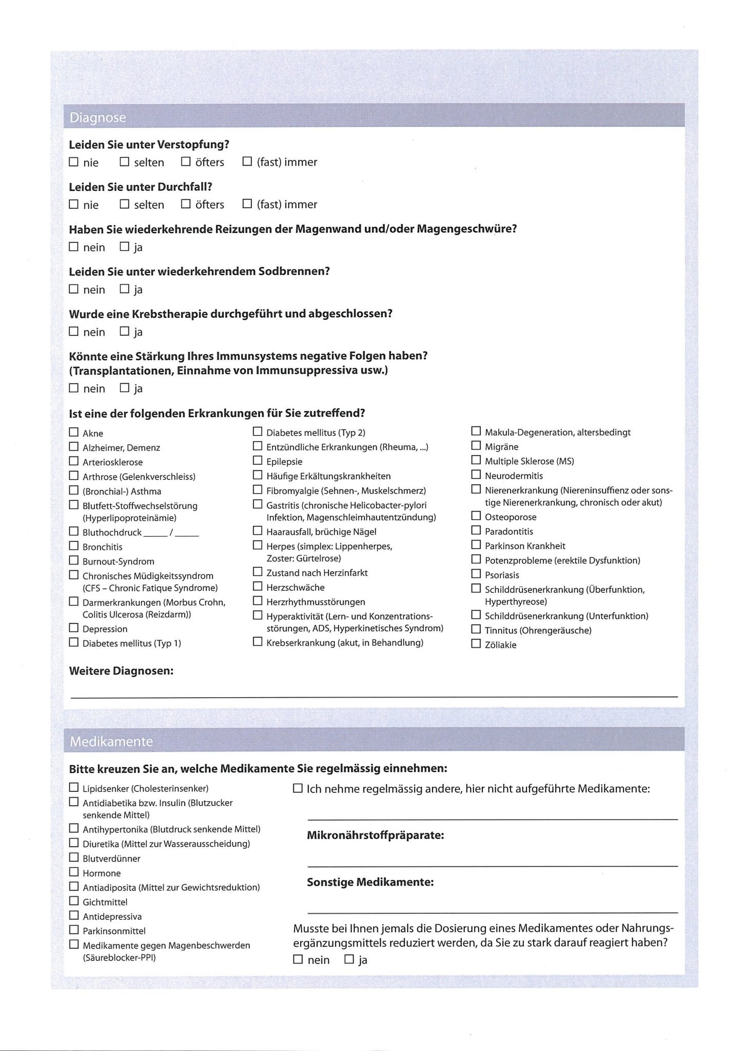 IABC Metabolischer Analysestatus Basis venös - MIROMI - Swiss Essentials GmbH