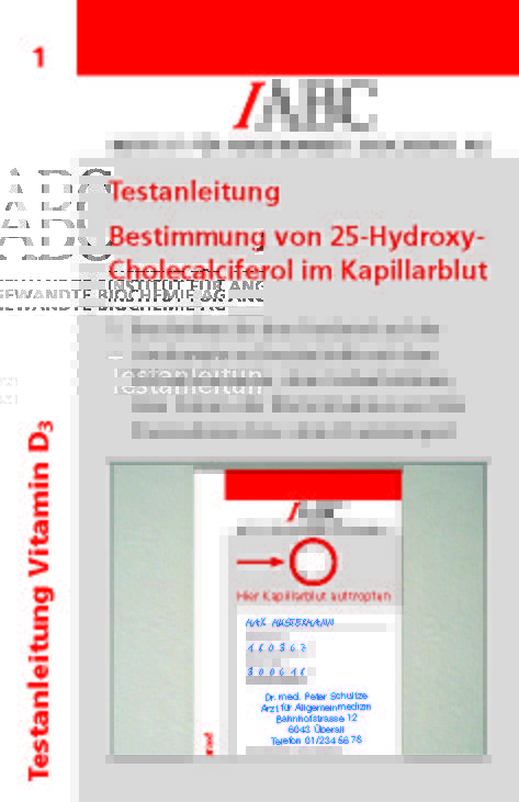 Vitamin D3-Test - MIROMI - Swiss Essentials GmbH