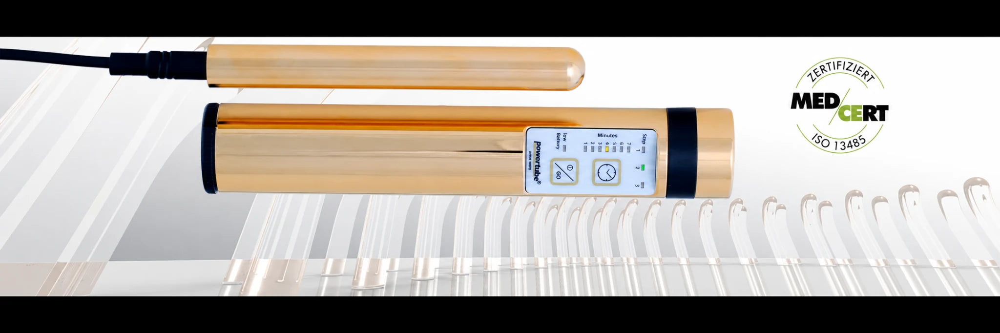 PowerTube Gold oder Silber